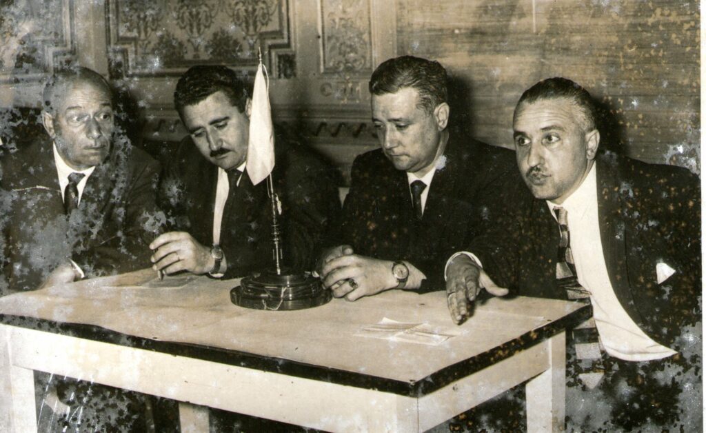 José María Muñoz en LS5 Radio Rivadavia. 1959.